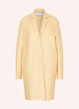 Шерстяное пальто Harris Wharf London, желтый