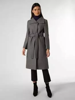 Шерстяное пальто кестер Drykorn, серый