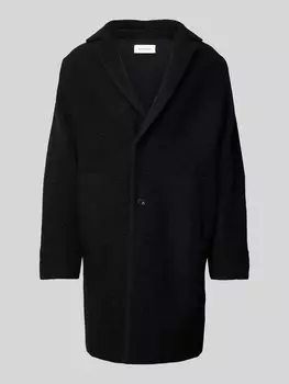 Шерстяное пальто Lana с прорезными карманами ROTHOLZ, черный
