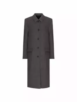 Шерстяное пальто Magda Butrym, серый