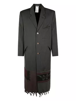 Шерстяное пальто Magliano, коричневый