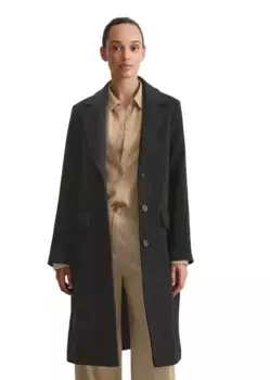 Шерстяное пальто Marc O'Polo "из смесовой шерсти", черный