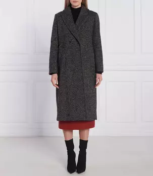 Шерстяное пальто Marella, цвет grafite