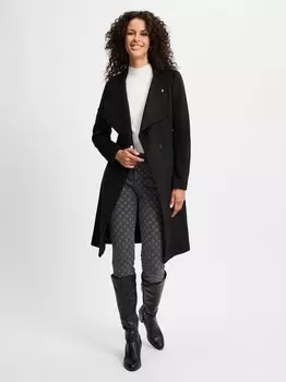 Шерстяное пальто Marie Lund, черный