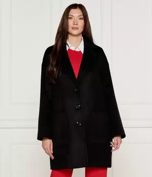 Шерстяное пальто MAX&Co., черный