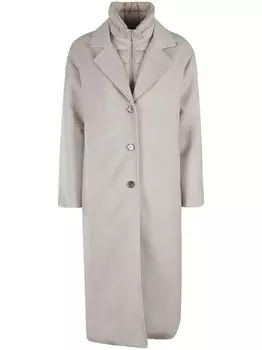 Шерстяное пальто Мурер Moorer, серый