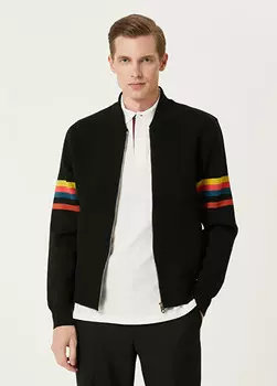 Шерстяное пальто Paul Smith, черный