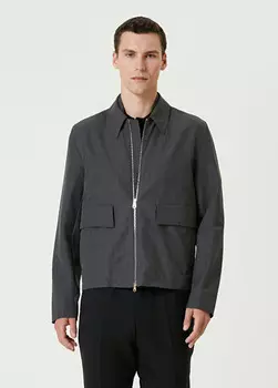 Шерстяное пальто Paul Smith, серый