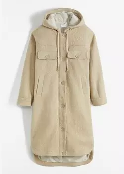 Шерстяное пальто с карманами John Baner Jeanswear