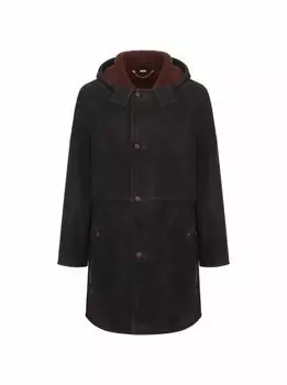 Шерстяное пальто с логотипом Gucci