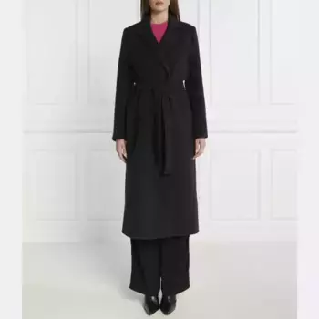 Шерстяное пальто Samse Samse, черный