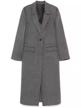 Шерстяное пальто TOTEME, серый
