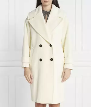 Шерстяное пальто ulzio Marella, белый