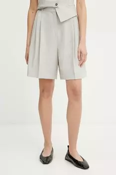 Шерстяное пальто United Colors Of Benetton, темно-синий