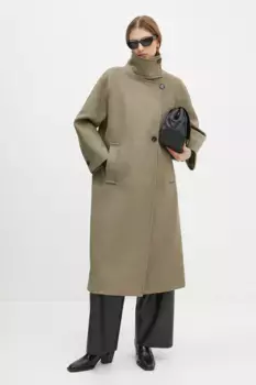 Шерстяное плащ Ivy Oak, зеленый