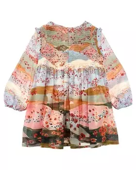 Шерстяное платье Chlo, синий