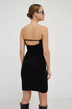 Шерстяное платье Herskind, черный