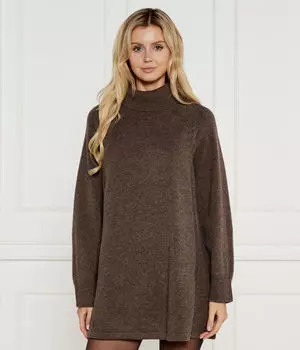 Шерстяное платье Меди Ba&Sh, коричневый