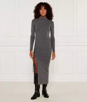 Шерстяное платье Michael Kors, черный