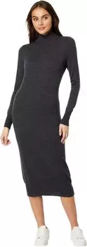 Шерстяное платье-свитер Vineyard Vines, цвет Charcoal Heather