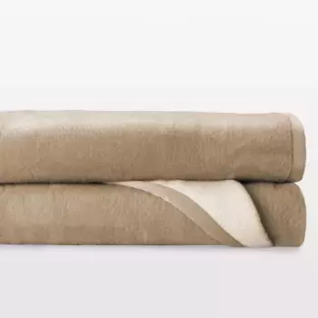 Шерстяное покрывало Delta Manterol, бежевый