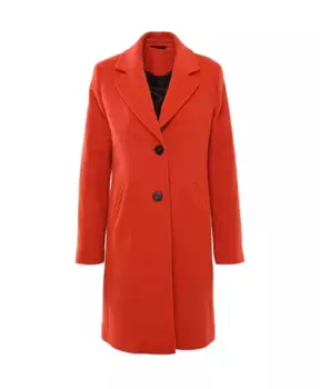 Шерстяное полупальто Fuchs Schmitt, красный