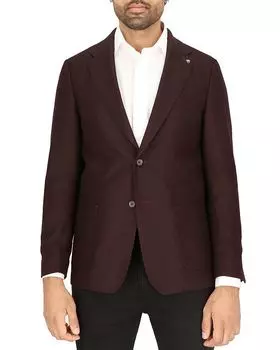 Шерстяное спортивное пальто Scotch & Soda, красный