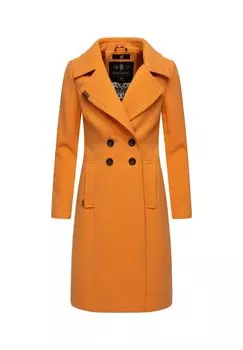 Шерстяное зимнее пальто NAVAHOO, цвет Apricot Sorbet