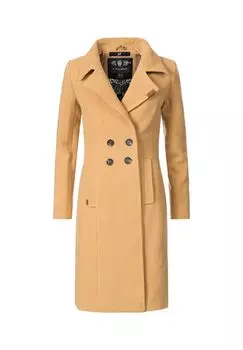 Шерстяное зимнее пальто NAVAHOO, цвет Camel