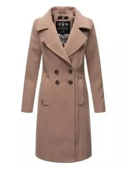 Шерстяное зимнее пальто Navahoo, коричневый