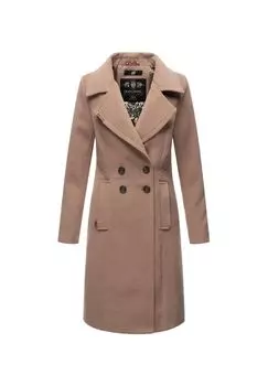 Шерстяное зимнее пальто NAVAHOO, тауп