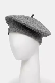 Шерстяной берет Answear.Lab, серый