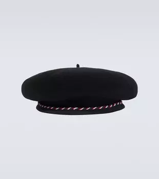 Шерстяной берет Bode, черный