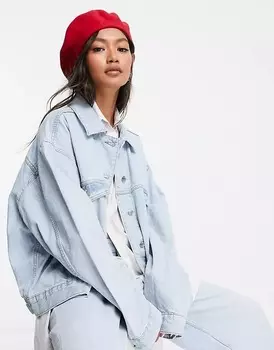 Шерстяной берет с улучшенной посадкой ASOS DESIGN, красный