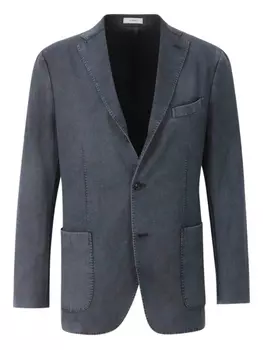 Шерстяной блейзер Boglioli, синий