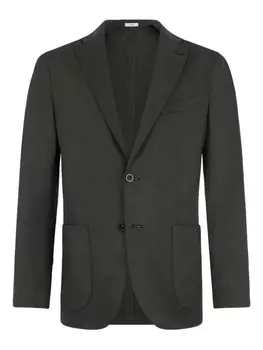 Шерстяной блейзер Boglioli, зеленый