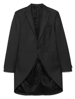 Шерстяной блейзер Corneliani, серый