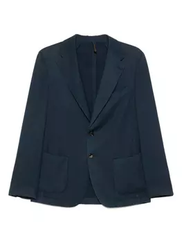 Шерстяной блейзер Dell'oglio, синий