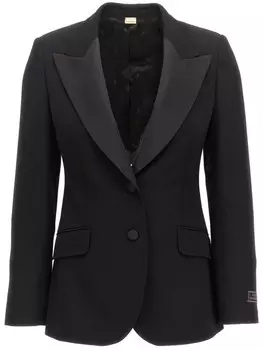 Шерстяной блейзер Gucci, черный