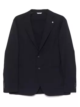 Шерстяной блейзер Manuel Ritz, синий