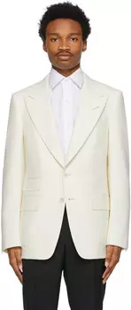 Шерстяной блейзер Off-White Shelton TOM FORD