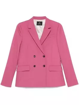 Шерстяной блейзер PS Paul Smith, розовый