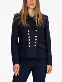 Шерстяной блейзер Seafarer, синий