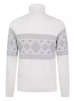 Шерстяной джемпер Barba, белый