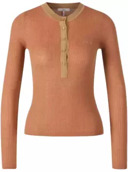 Шерстяной джемпер CHLO, розовый