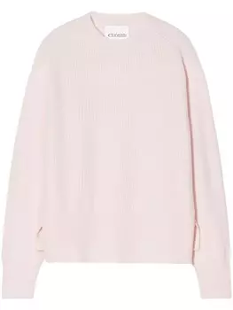 Шерстяной джемпер Closed, розовый