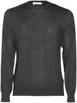 Шерстяной джемпер Cruciani, серый
