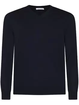 Шерстяной джемпер Cruciani, синий