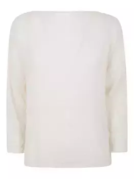 Шерстяной джемпер Daniela Gregis, белый