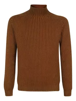 Шерстяной джемпер DONDUP, коричневый